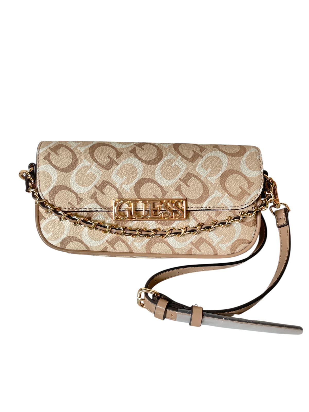 GUESS - Bolso con Cadena Frontal