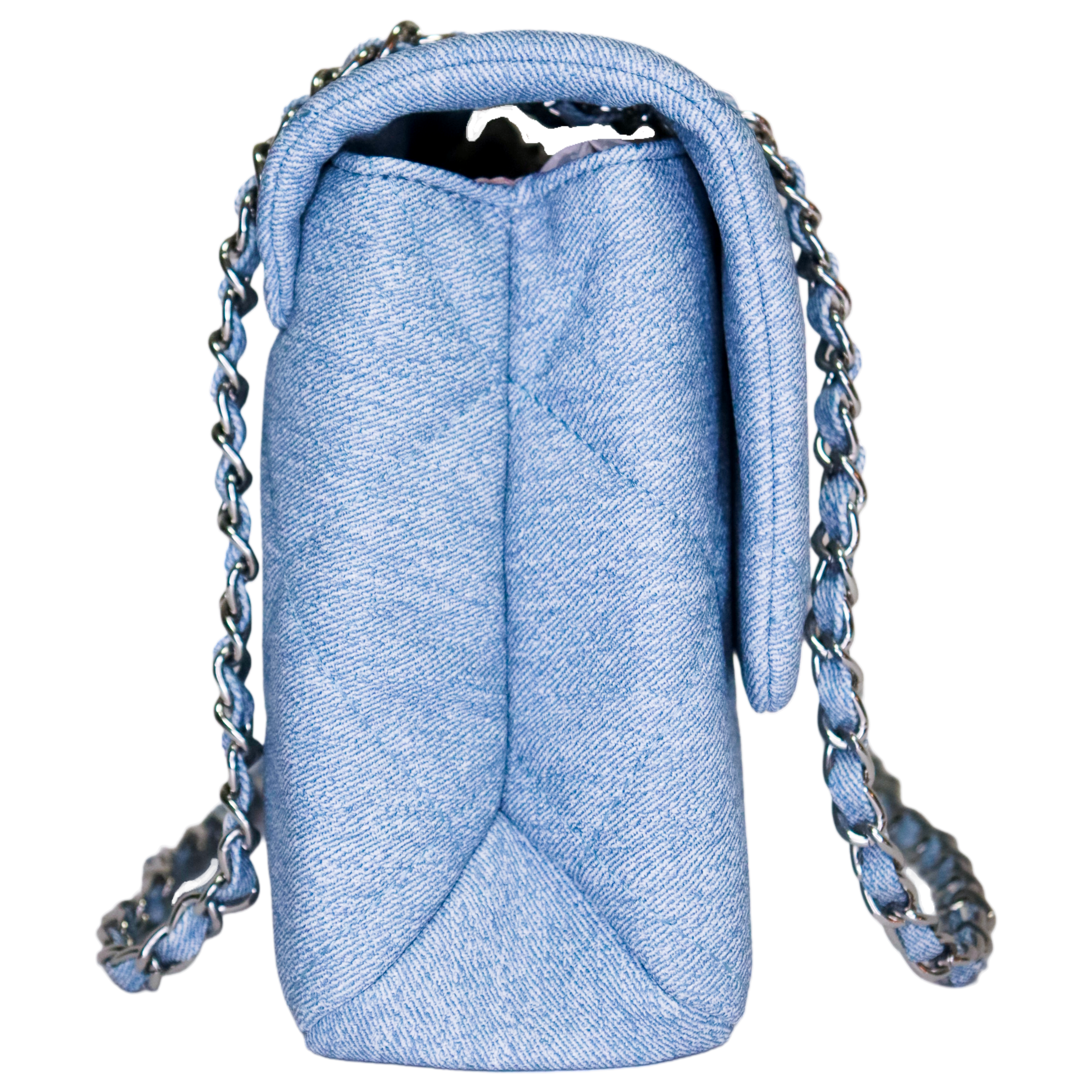 ALDO — Denim Quilted Shoulder Bag