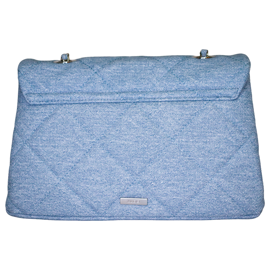 ALDO — Denim Quilted Shoulder Bag