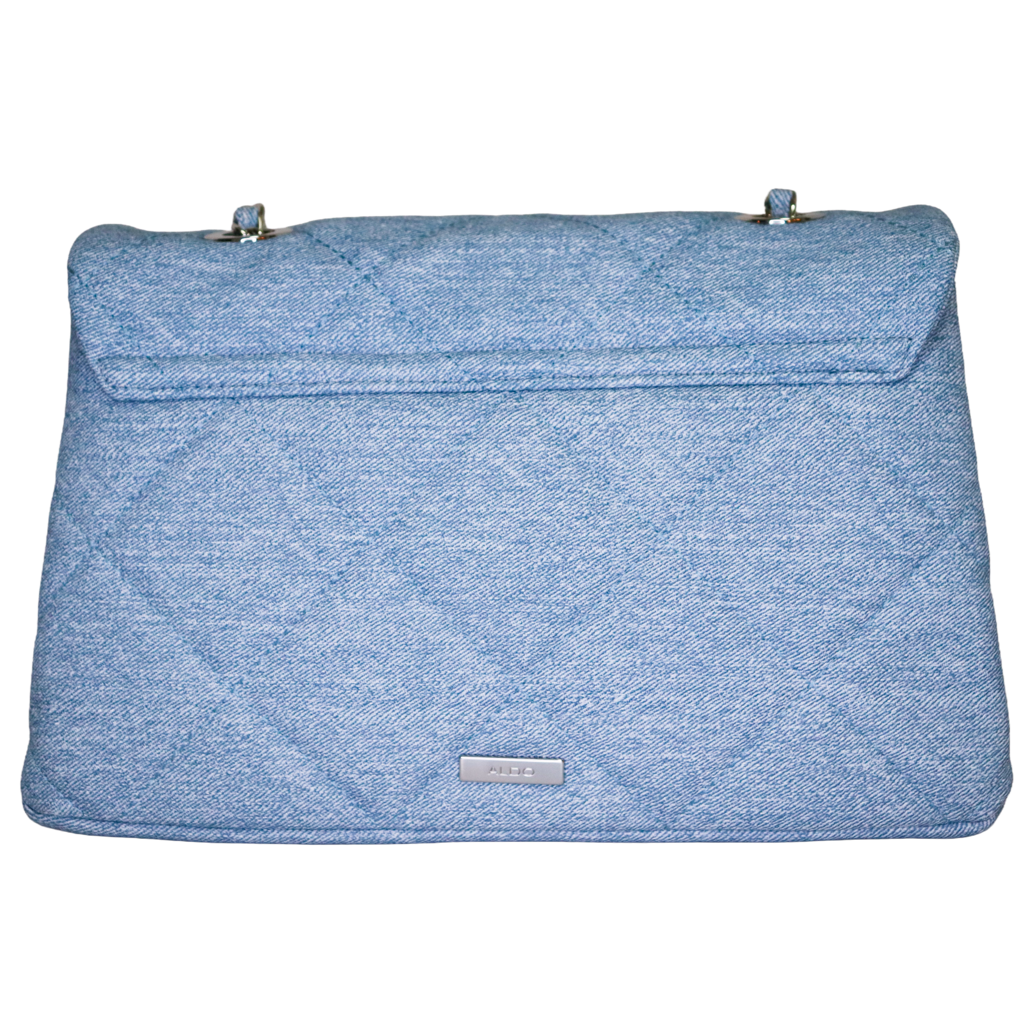 ALDO — Denim Quilted Shoulder Bag