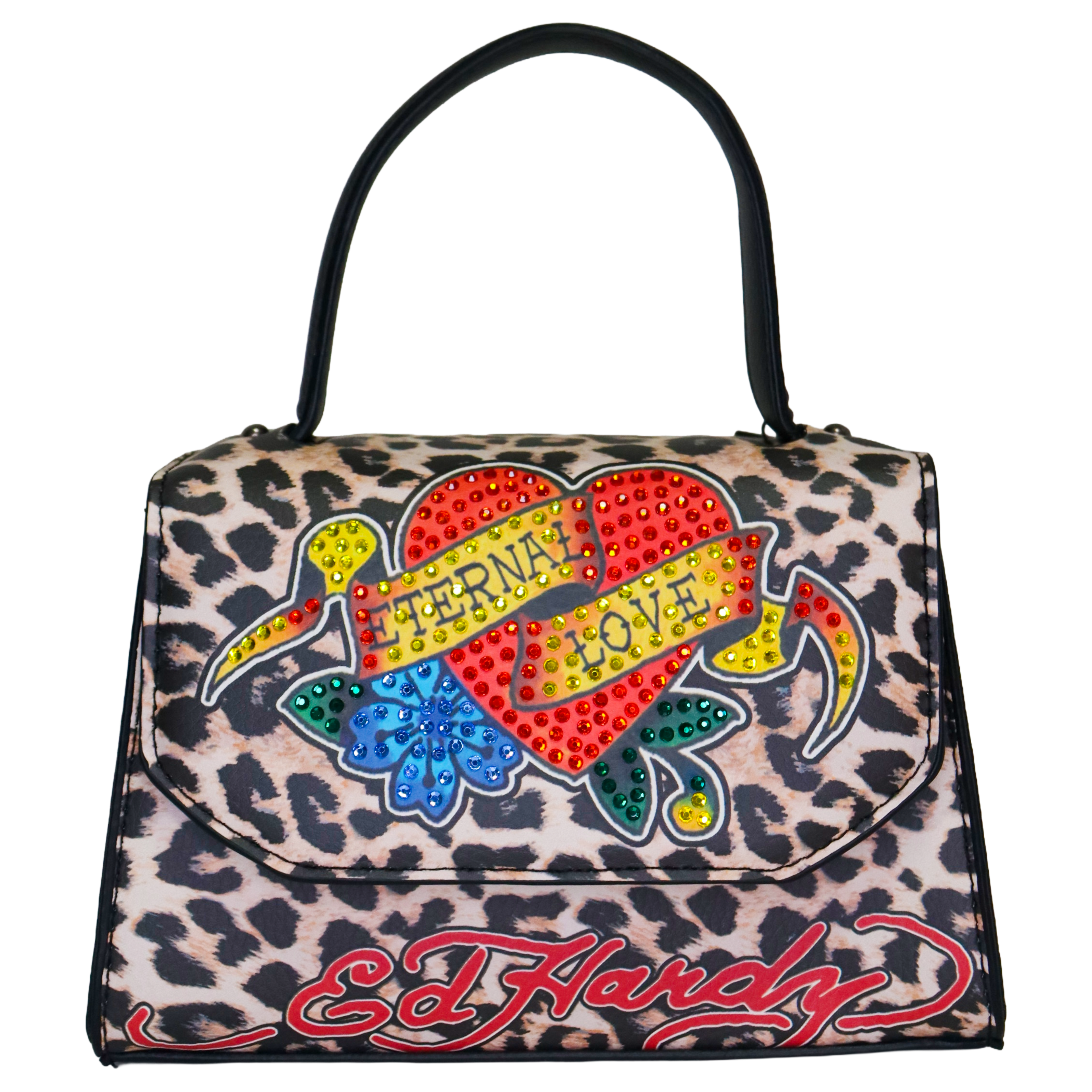 Ed Hardy — Leopard Tattoo Mini Bag