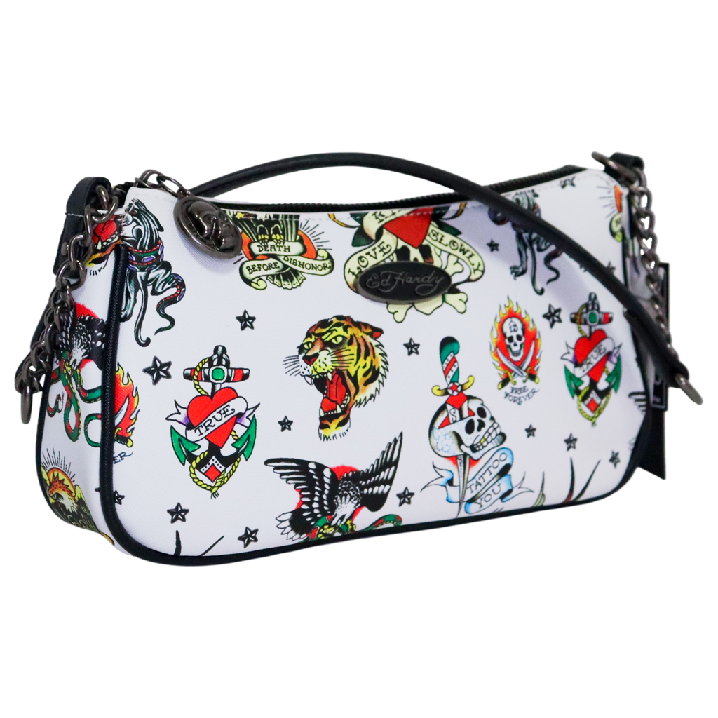 Ed Hardy — Tattoo Shoulder Bag