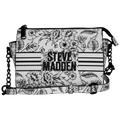 Steve Madden — Black and White Floral CrossBody