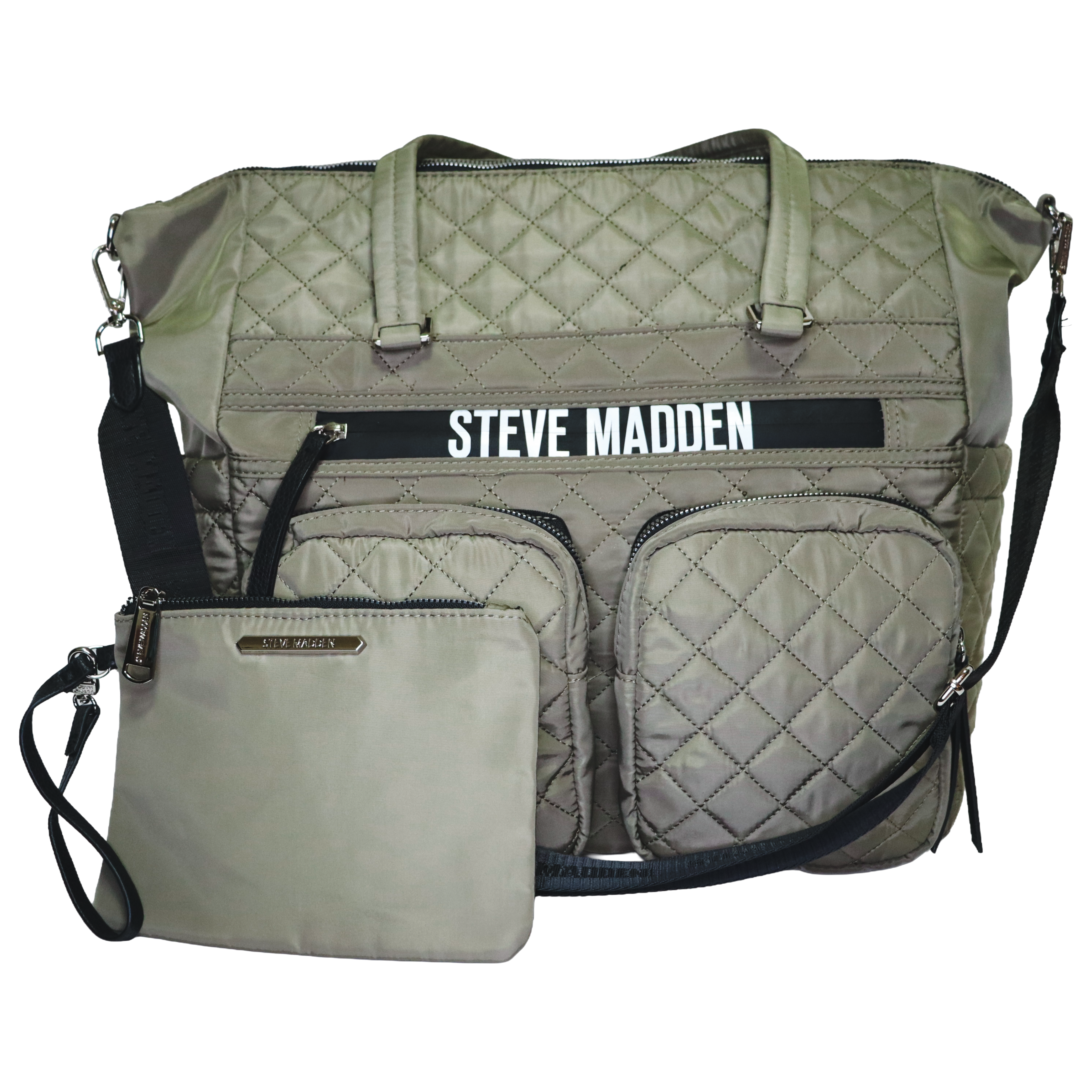 Steve Madden — Military Weekender Bag