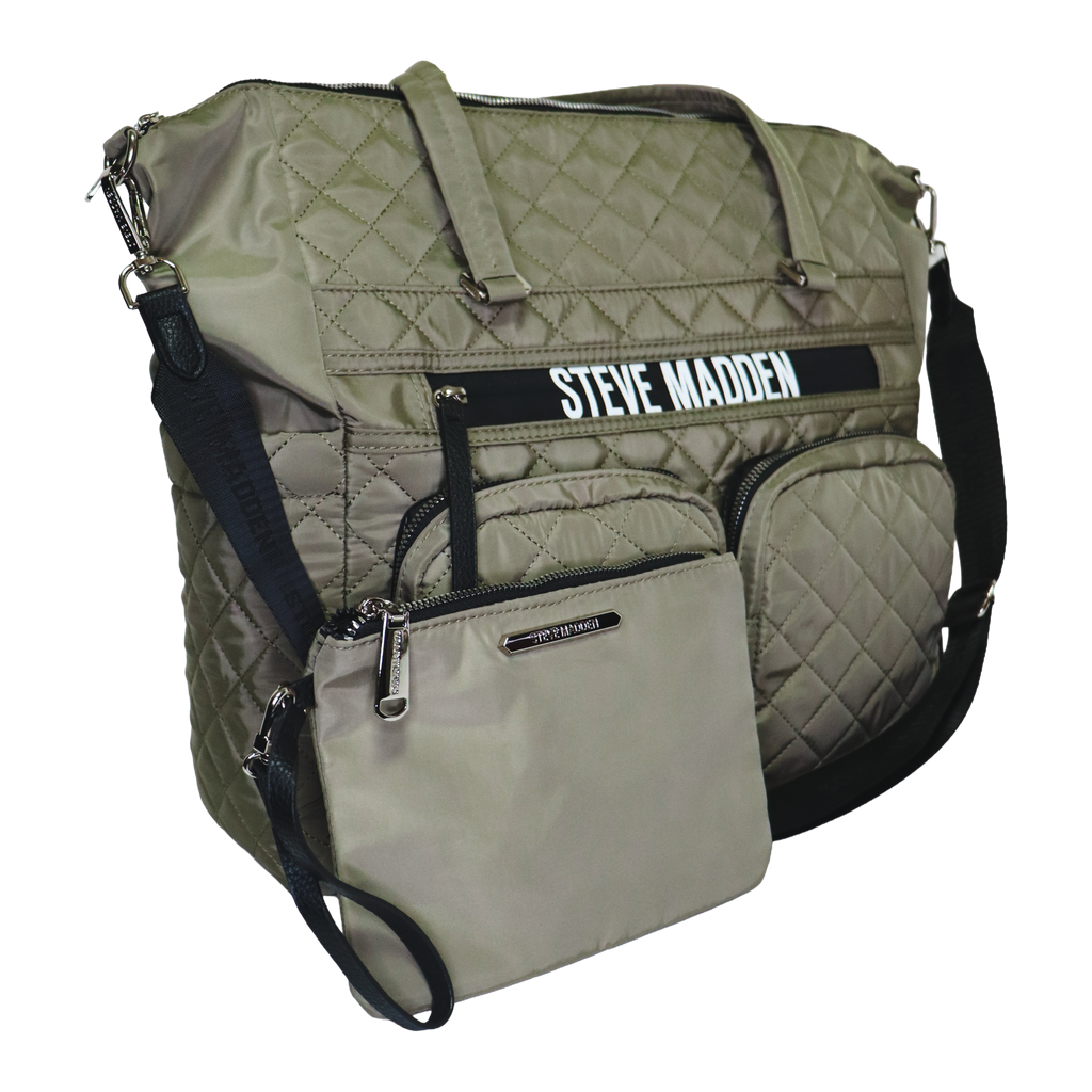 Steve Madden — Military Weekender Bag