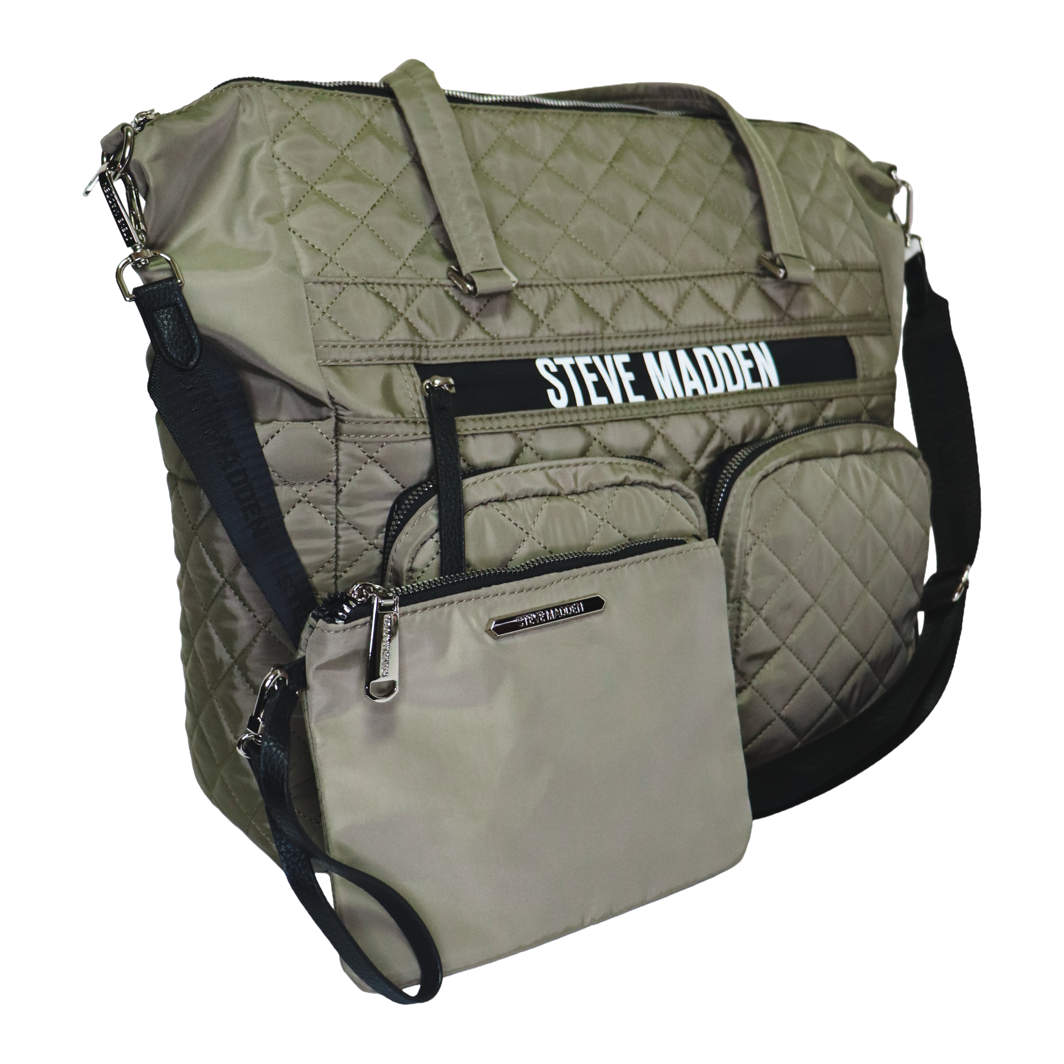 Steve Madden — Military Weekender Bag