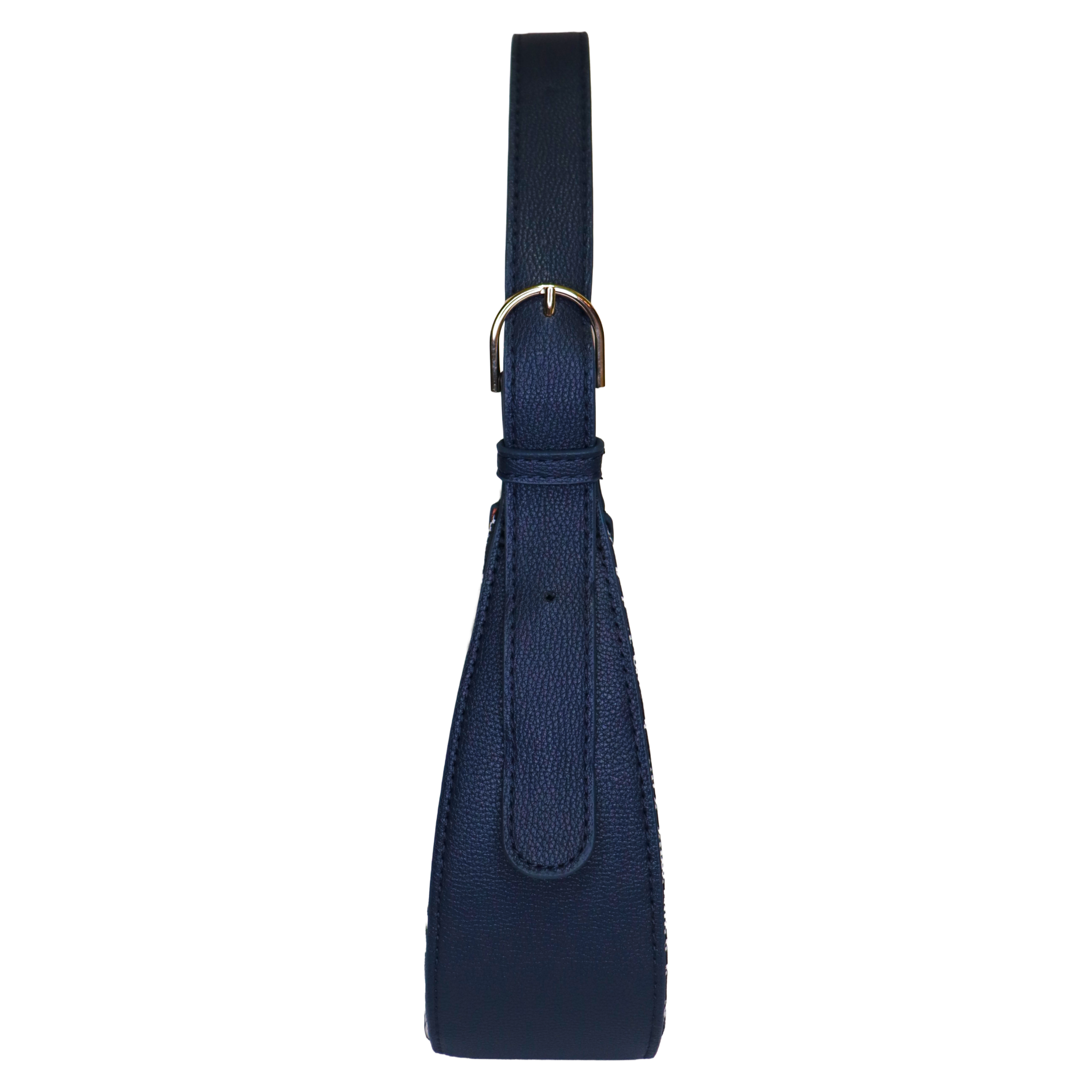 Tommy Hilfiger — TH Monogram Buckle Shoulder Bag