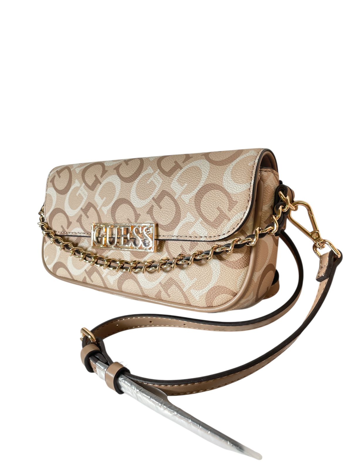 GUESS - Bolso con Cadena Frontal